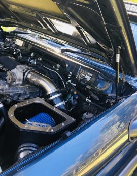 Gu Patrol series 4 Snorkel & 4.8 Airbox with stainless intake piping Combo